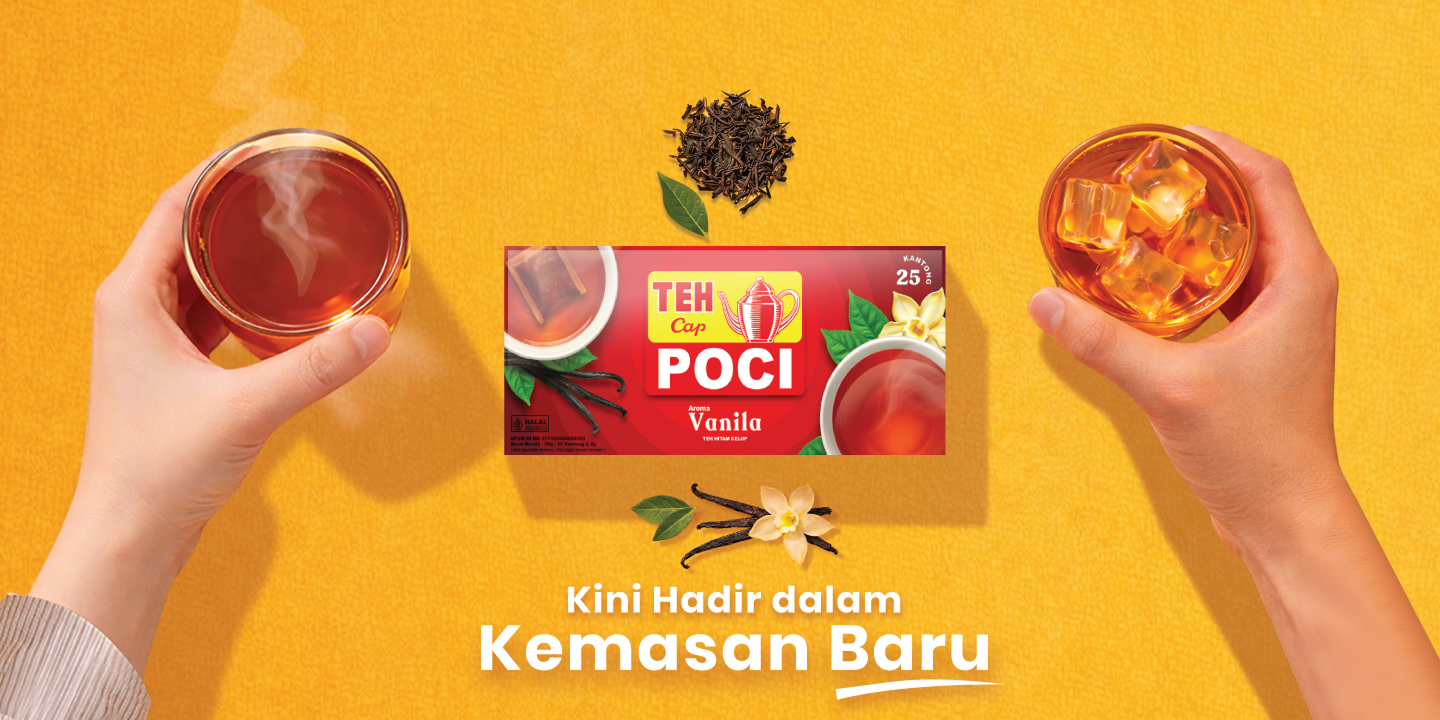 Teh Cap Poci Vanila