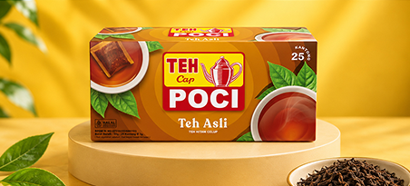 Teh Cap Poci Asli