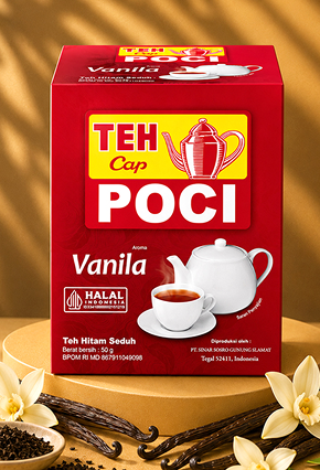Teh Cap Poci Vanila